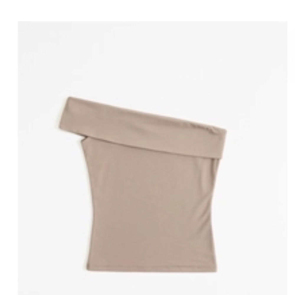 Abercrombie Asymmetrical Cotton-Modal Top